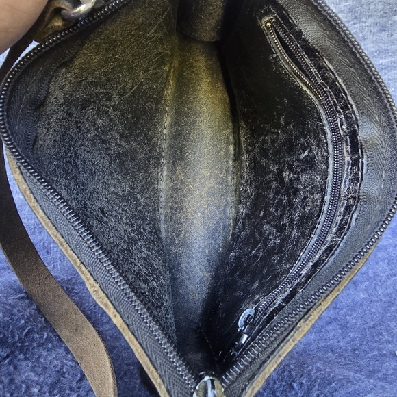 Harley-Davidson Mini Bag Vintage Hard LEATHER! - Picture 10 of 10